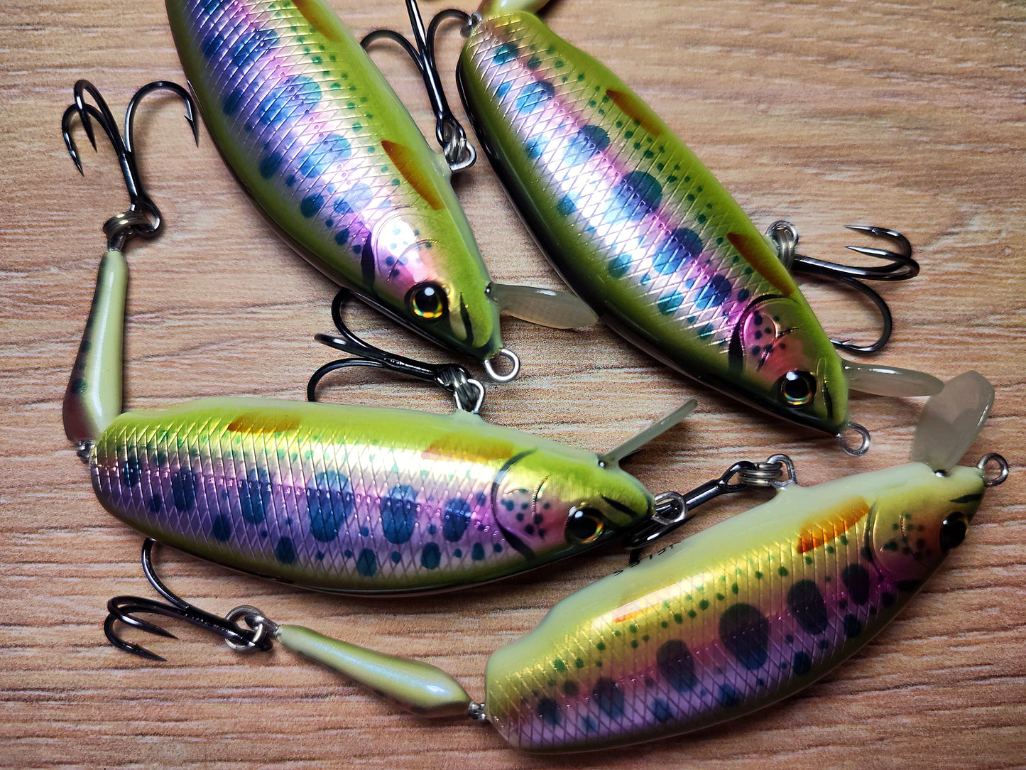 Veles handcrafted lure 80mm-6.5gr floating