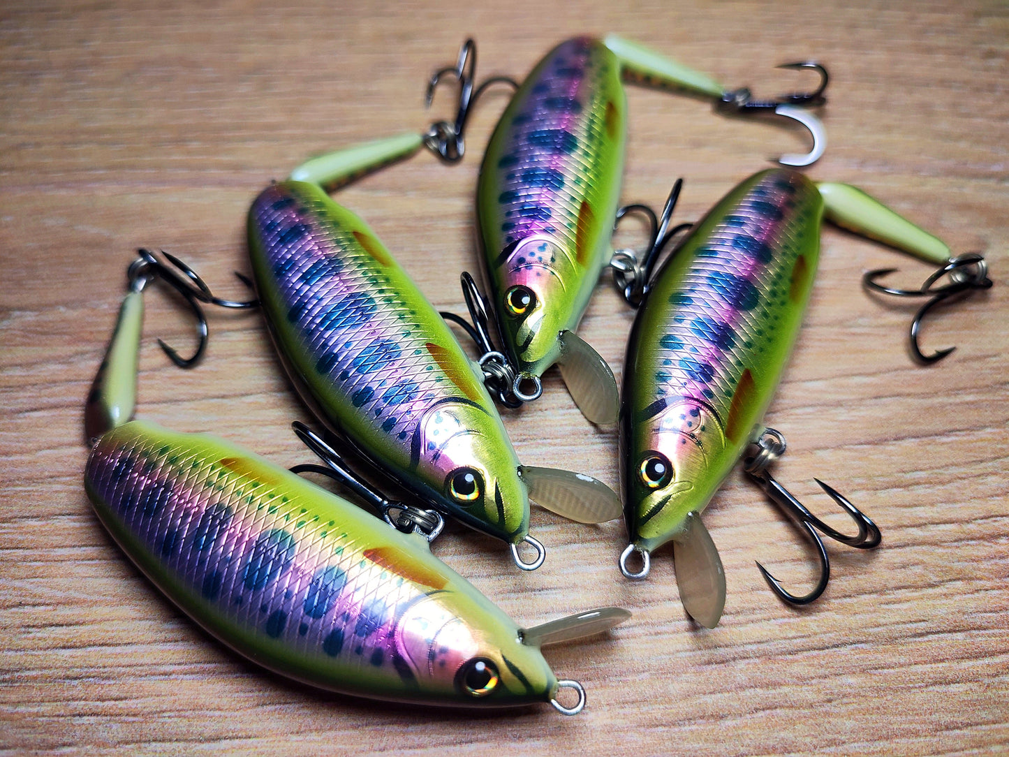 Veles handcrafted lure 80mm-6.5gr floating
