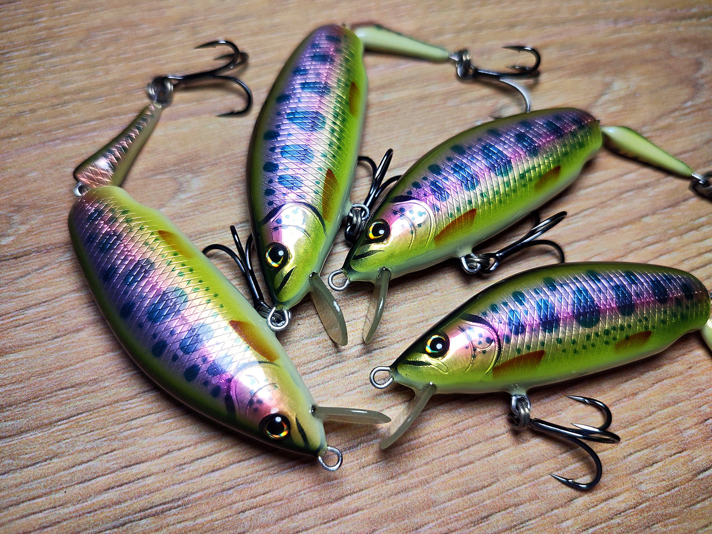 Veles handcrafted lure 80mm-6.5gr floating