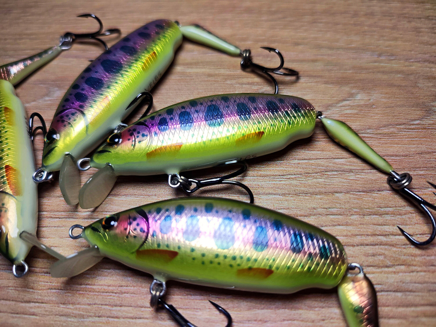 Veles handcrafted lure 80mm-6.5gr floating