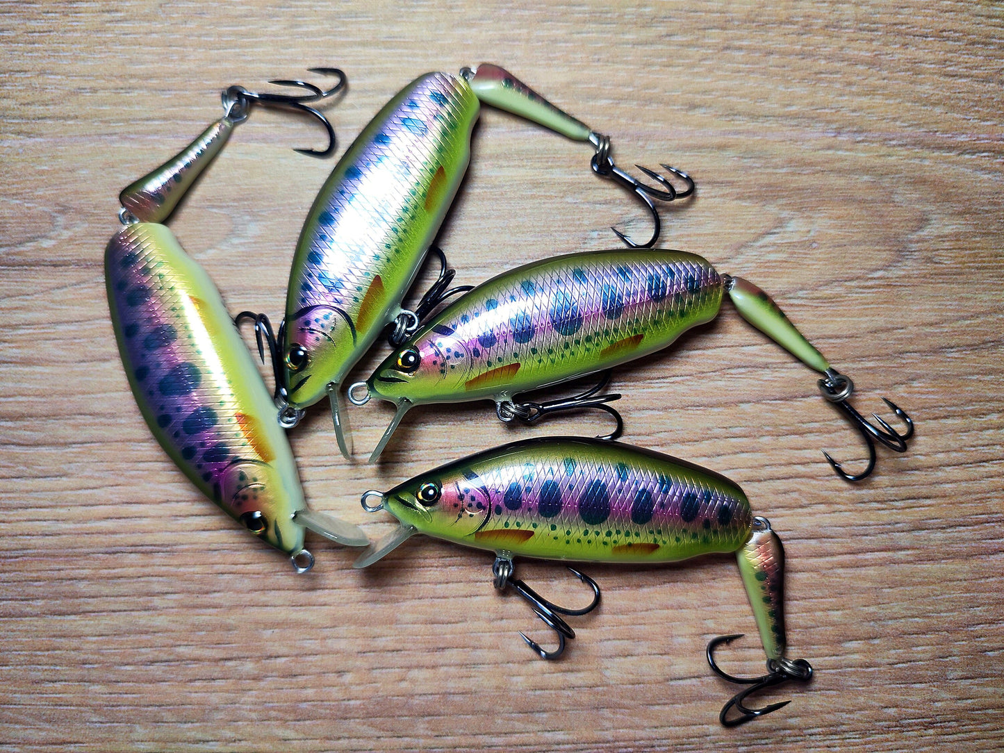Veles handcrafted lure 80mm-6.5gr floating
