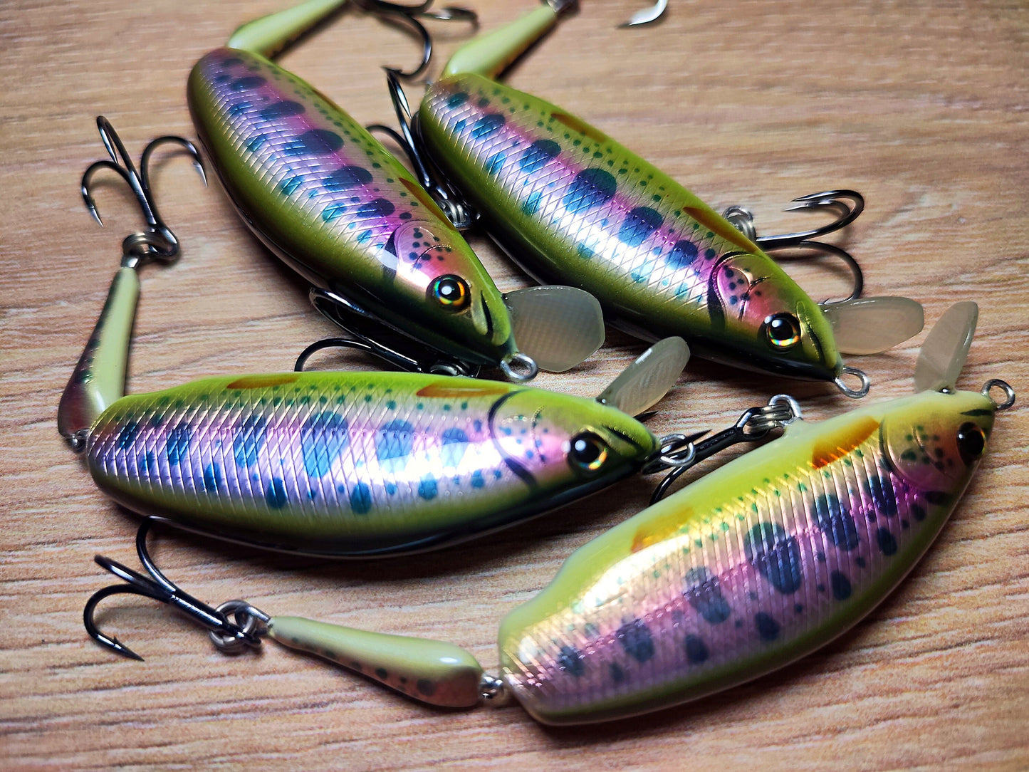 Veles handcrafted lure 80mm-6.5gr floating
