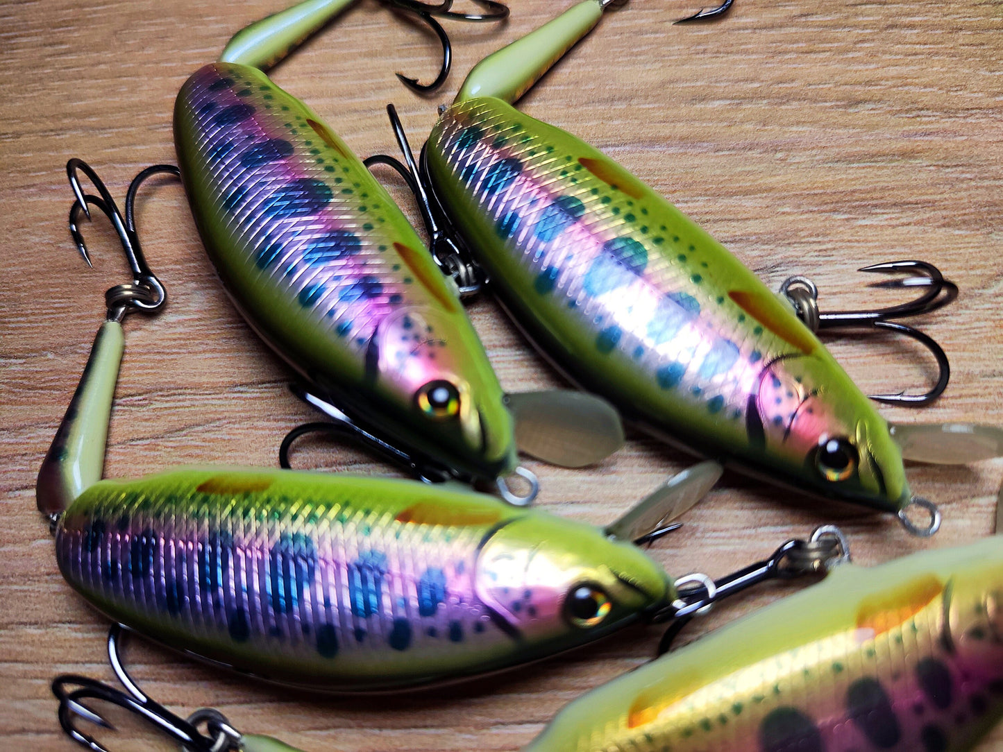 Veles handcrafted lure 80mm-6.5gr floating