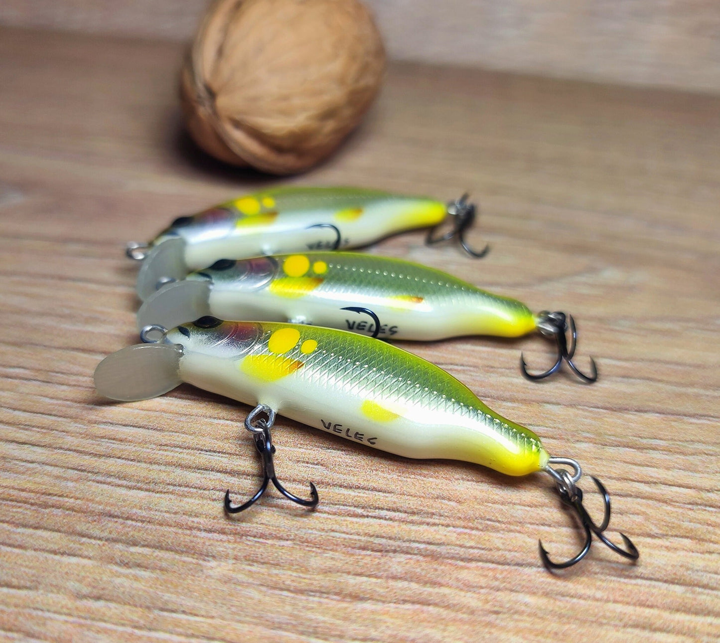 Veles handcrafted lure 45mm-3,3gr sinking