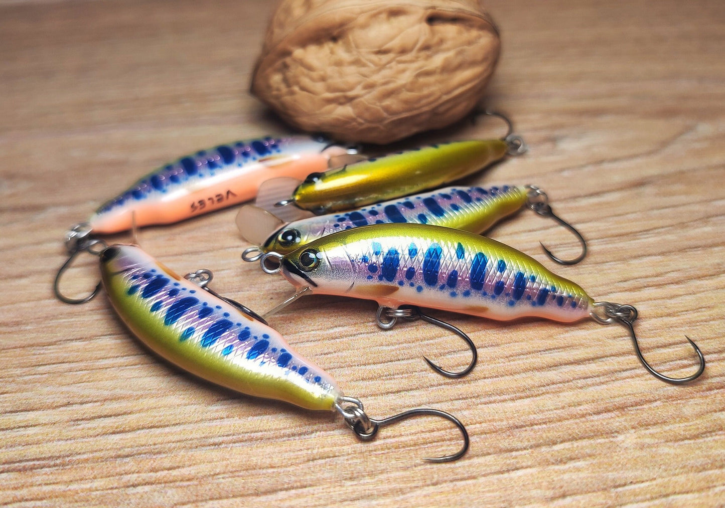 Veles handcrafted lure 40mm-2,8gr sinking