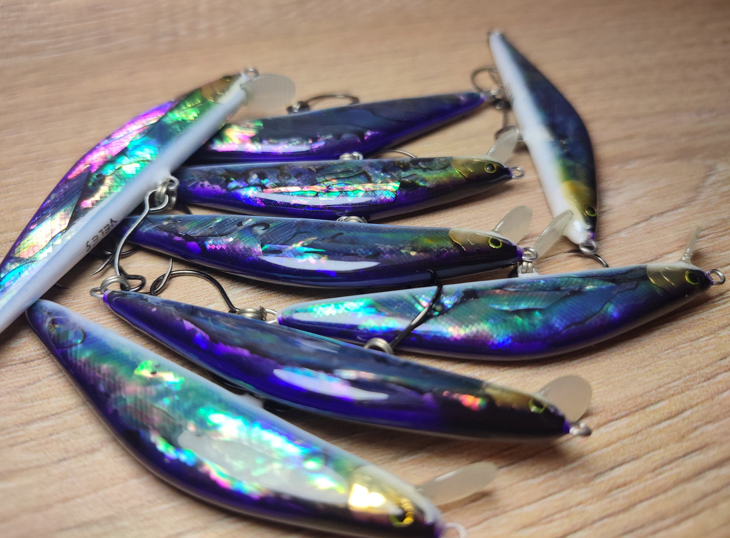 VHL 64mm-6.3gr sinking Abalone shell finish