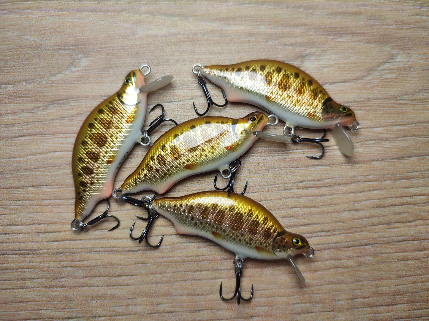 Veles handcrafted lure 43mm-3.6gr Fast sinking