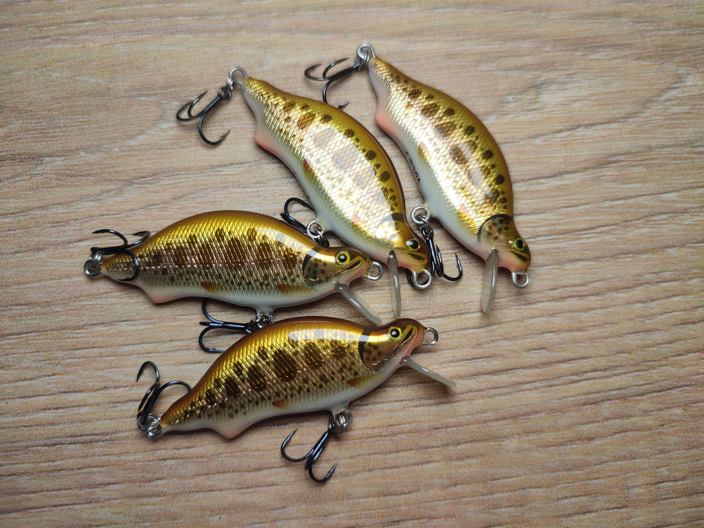 Veles handcrafted lure 43mm-3.6gr Fast sinking