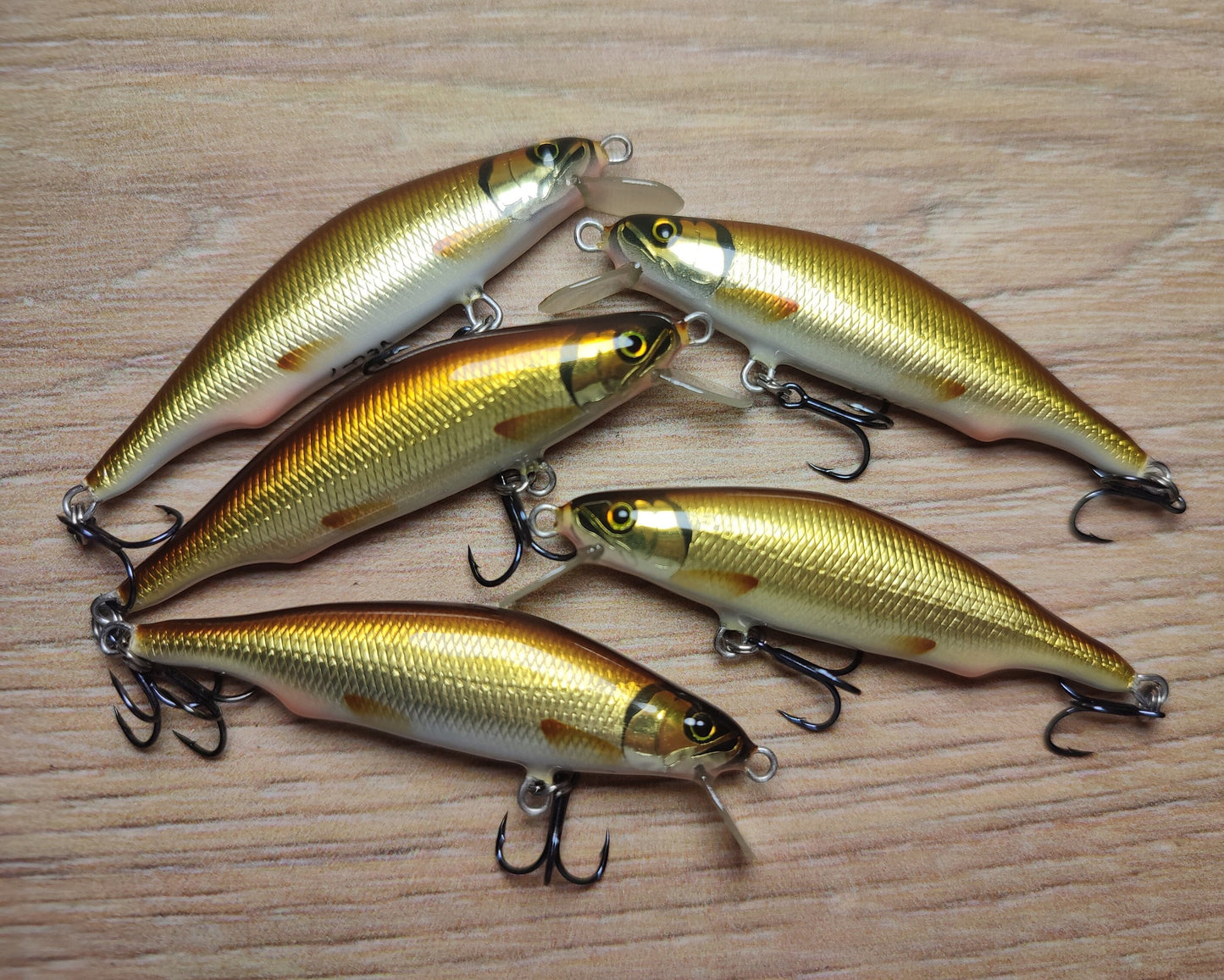 Veles handcrafted lure 50mm-3.3gr sinking