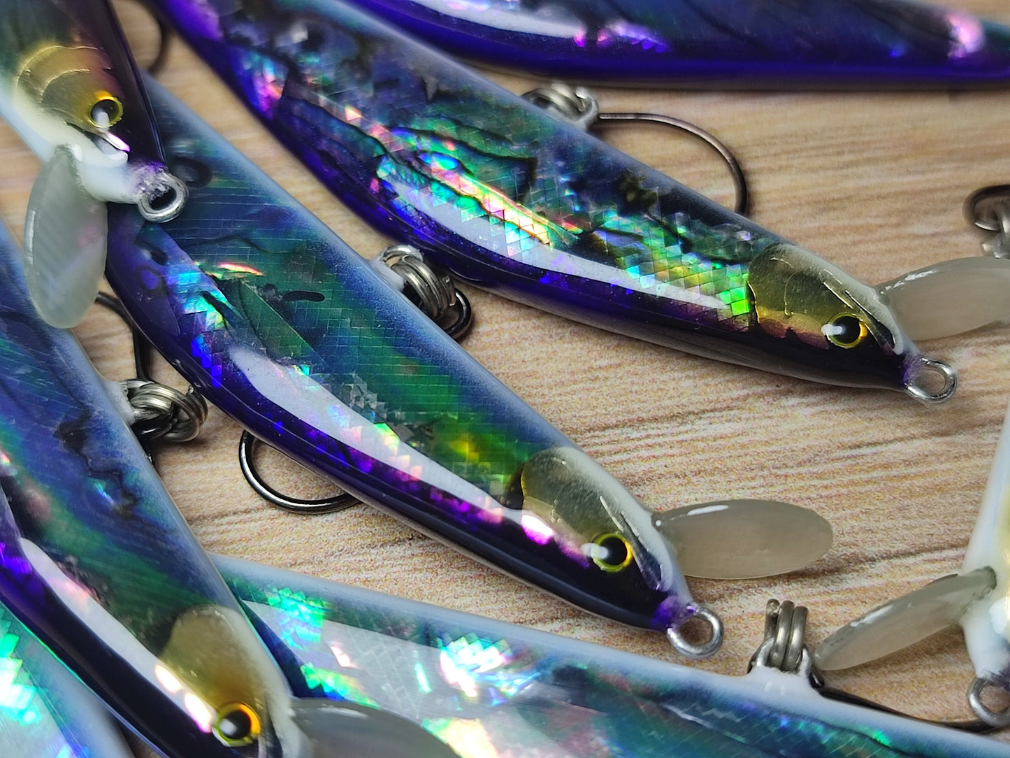 VHL 64mm-6.3gr sinking Abalone shell finish