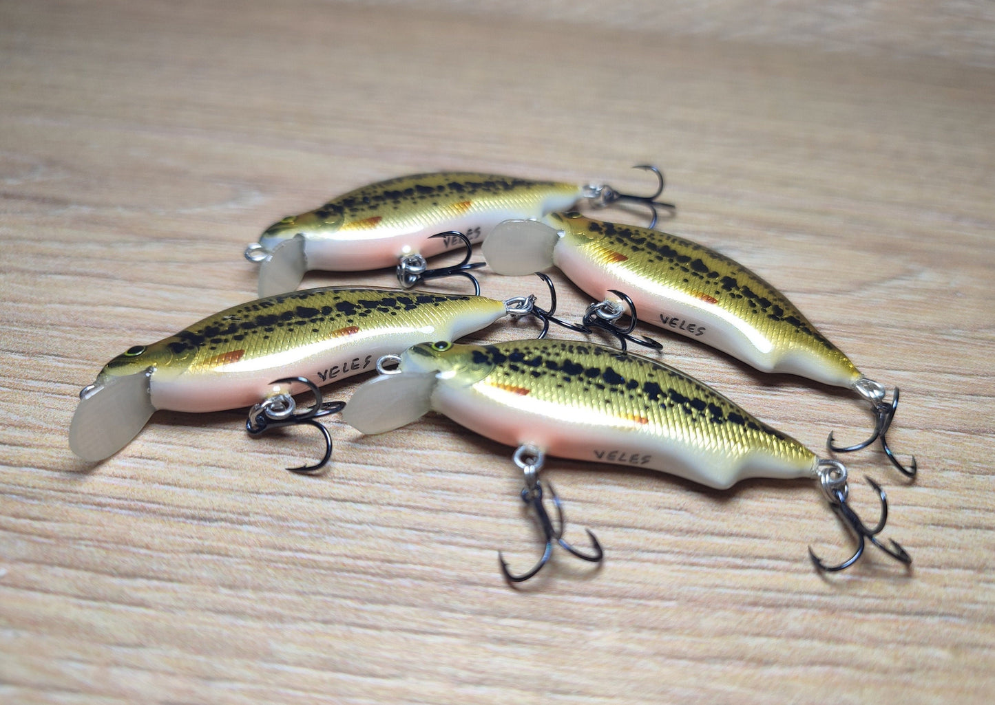 Veles handcrafted lure 43mm-3.6gr Fast sinking