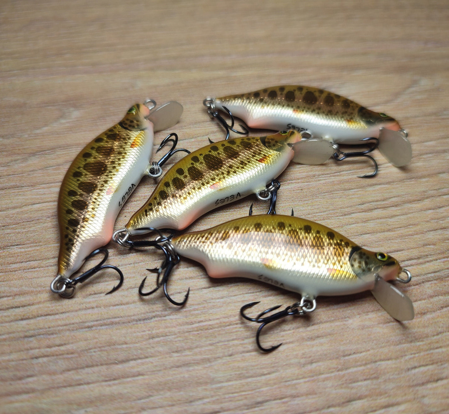 Veles handcrafted lure 43mm-3.6gr Fast sinking