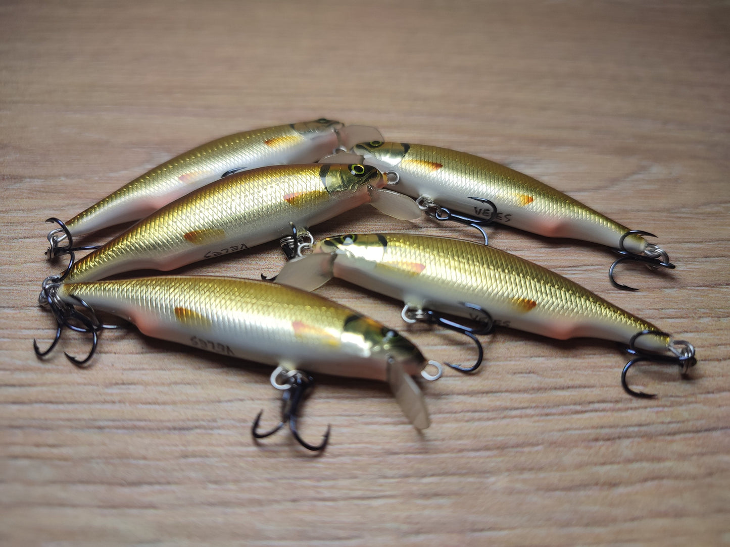 Veles handcrafted lure 50mm-3.3gr sinking