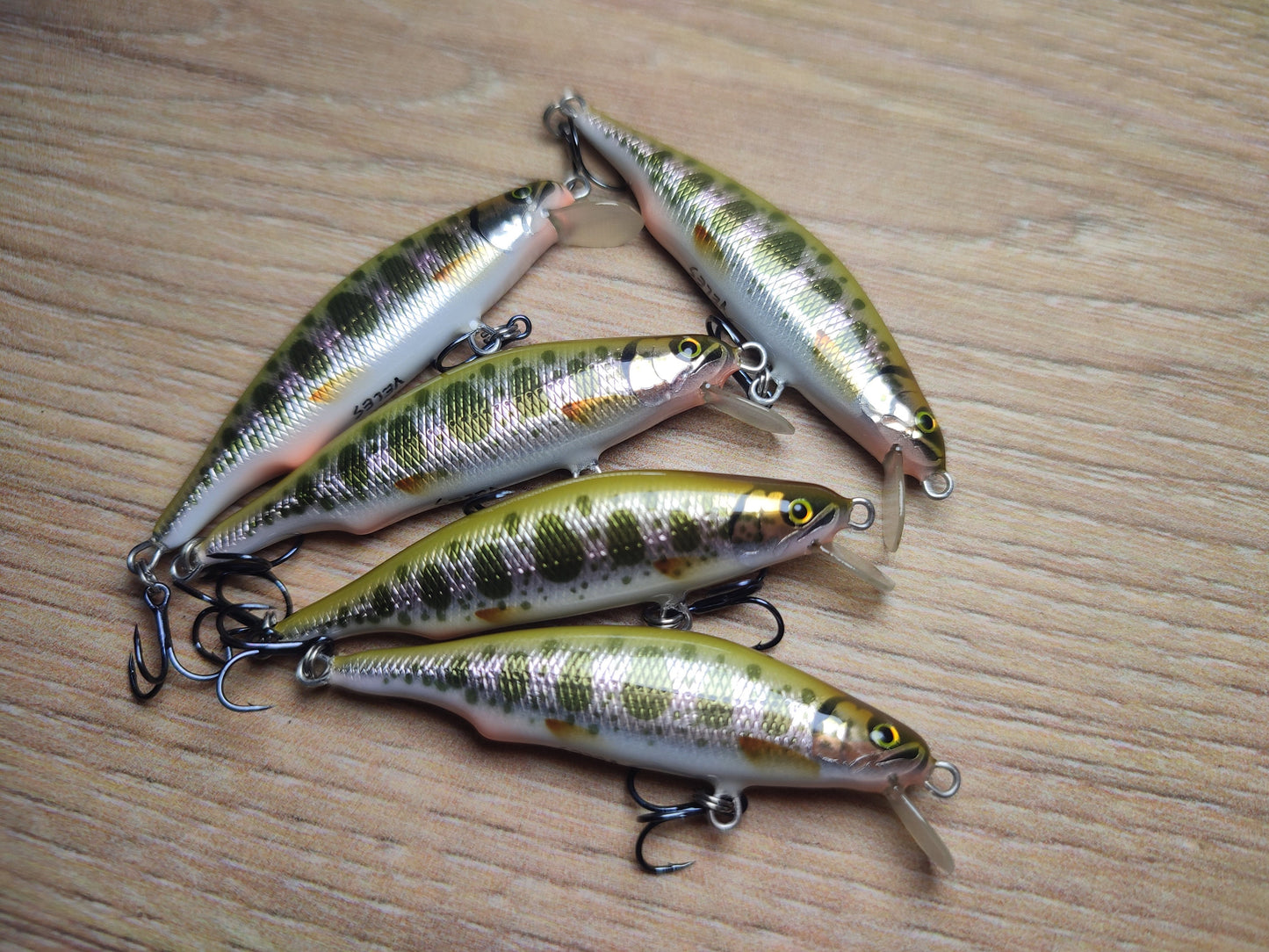 Veles handcrafted lure 50mm-3.3gr sinking
