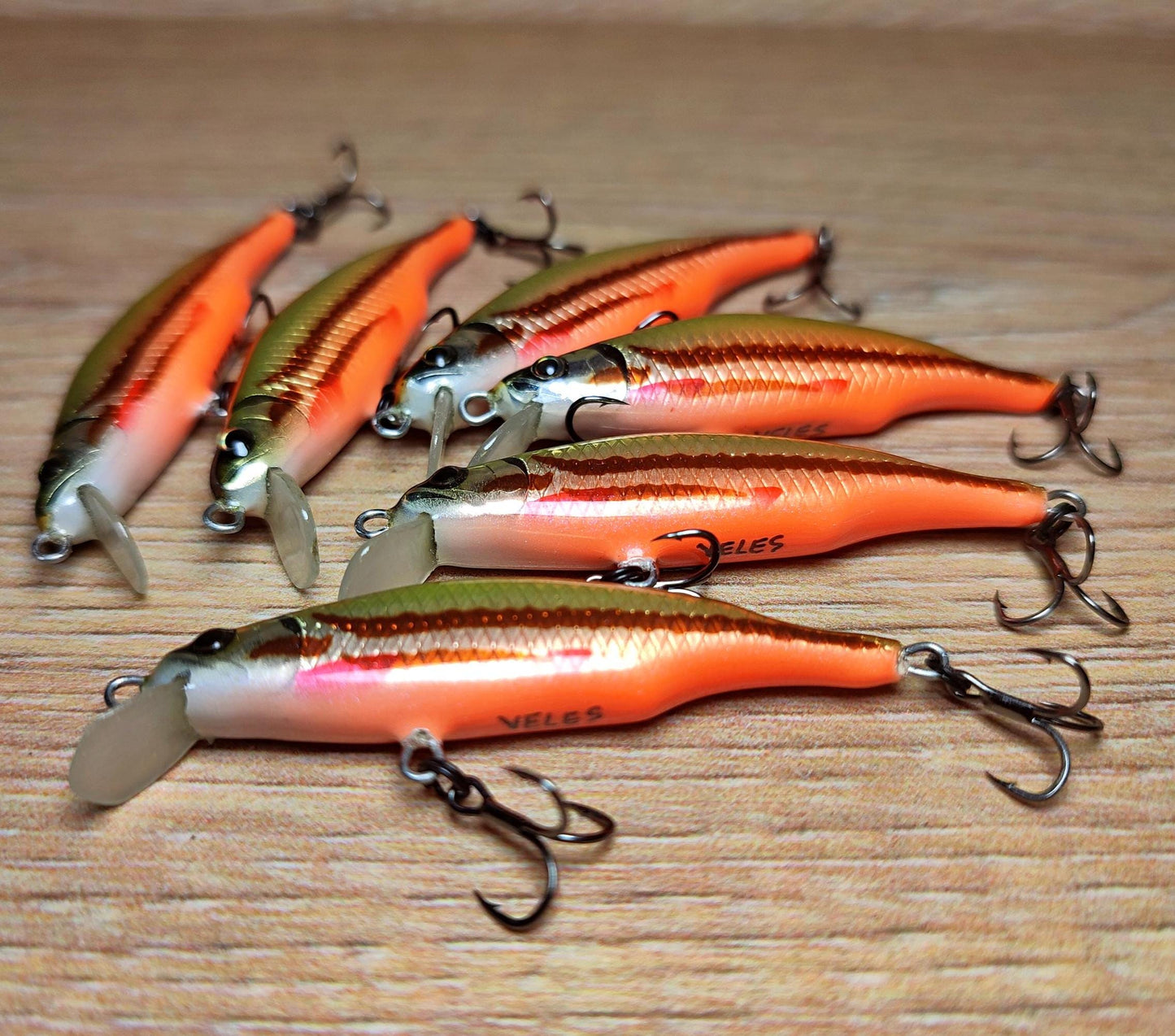 Veles handcrafted lure 50mm-3,6gr sinking
