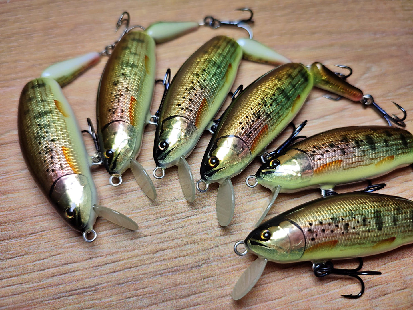 Veles handcrafted lure 75mm-7gr floating