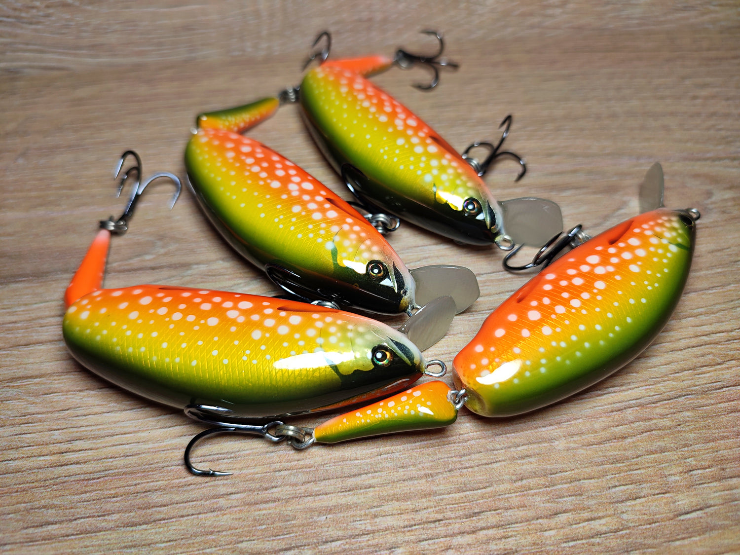 Two part lures