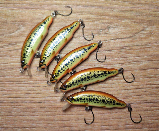 Veles handcrafted lure 40mm-2,8gr sinking
