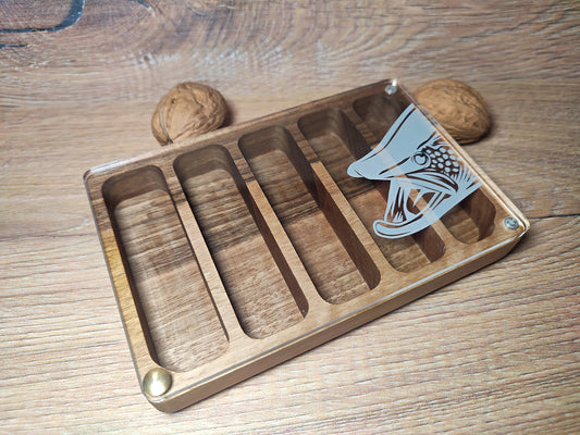 Fishing lure box 5 chambers
