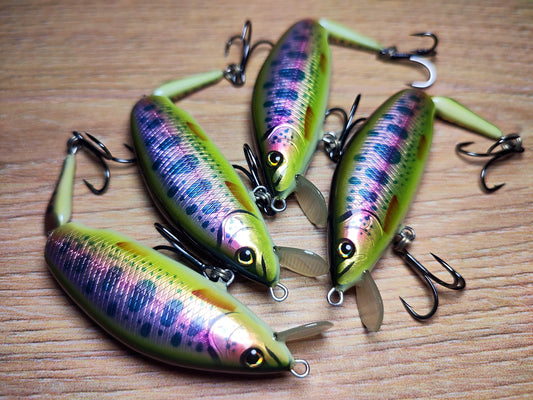 Veles handcrafted lure 80mm-6.5gr floating