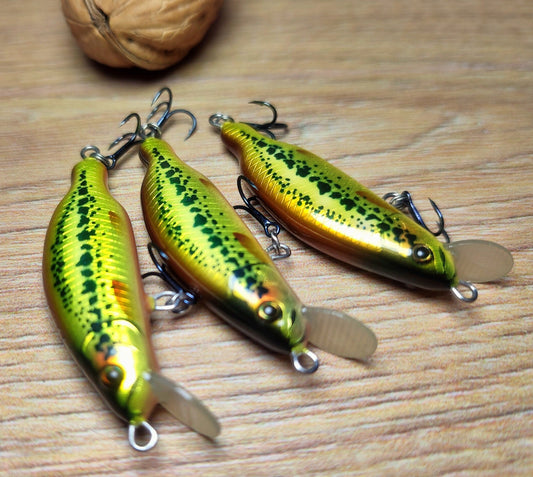 Veles handcrafted lure 45mm-3,3gr sinking