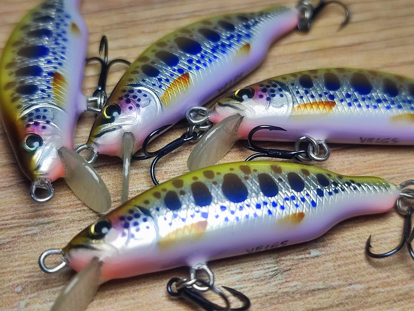 Veles handcrafted lure 45mm-3,3gr sinking