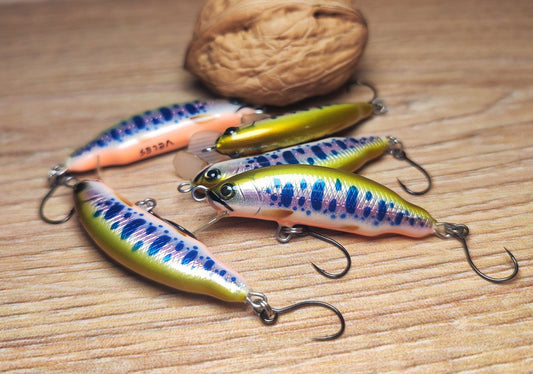 Veles handcrafted lure 40mm-2,8gr sinking