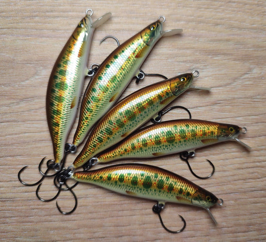 Veles handcrafted lure 60mm-5.3gr sinking