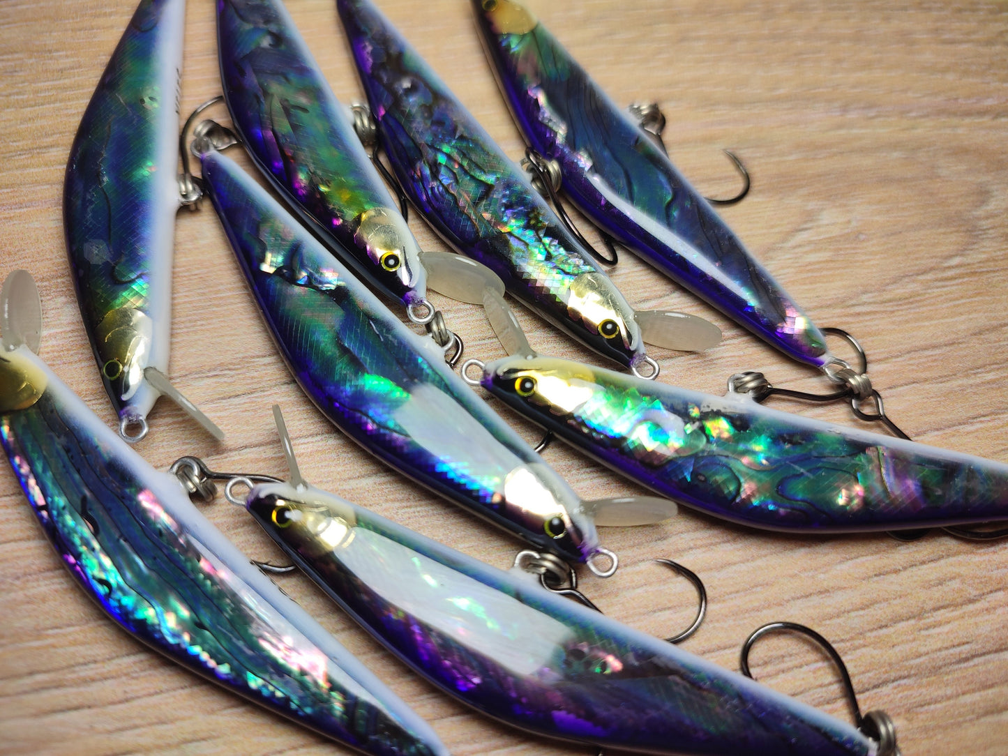 VHL 64mm-6.3gr sinking Abalone shell finish