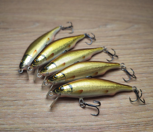 Veles handcrafted lure 50mm-3.3gr sinking