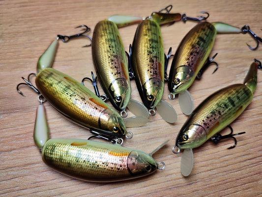 Veles handcrafted lure 75mm-7gr floating