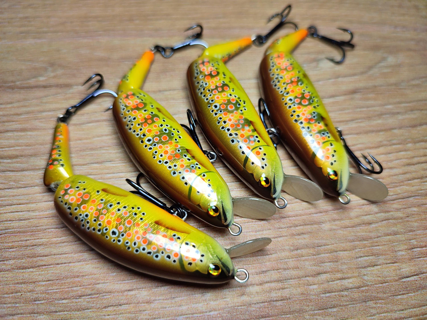 Veles handcrafted lure 75mm-7gr floating