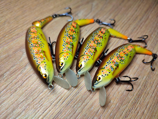 Veles handcrafted lure 75mm-7gr floating