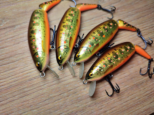 Veles handcrafted lure 75mm-7gr floating